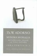 Minima moralia cover