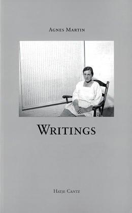 Agnes Martin Writings cover