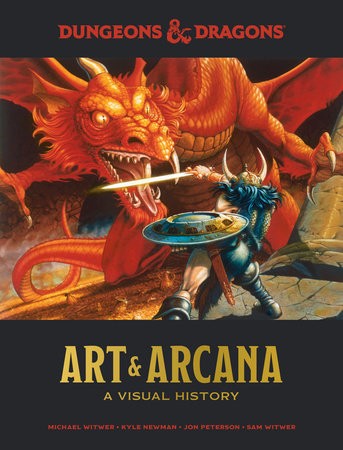 Dungeons & Dragons art & arcana cover