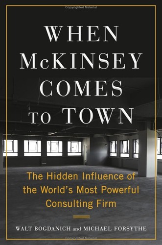 When Mckinsey Comes to Town cover