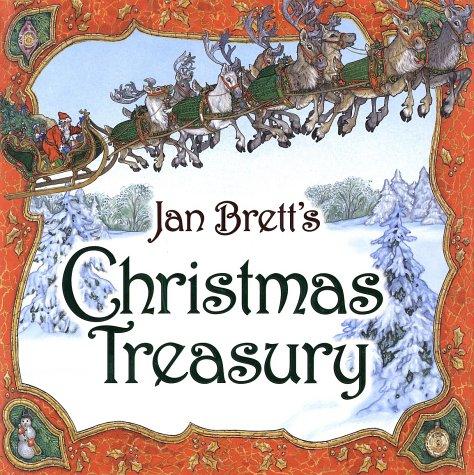 Jan Brett's Christmas treasury cover