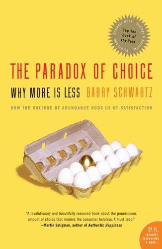 The Paradox of Choice cover