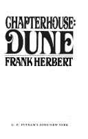 Chapterhouse Dune cover