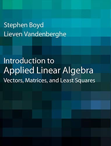 Introduction to Applied Linear Algebra cover