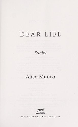 Dear Life cover