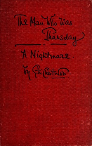 The man who was Thursday, and related pieces cover