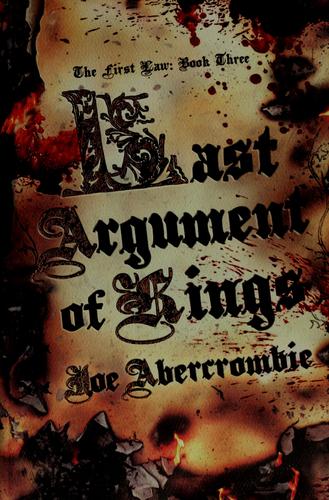 Last Argument of Kings cover