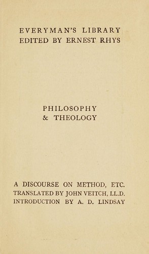 Discourse on Method And Meditations on First Philosophy cover