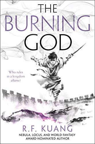 The Burning God cover