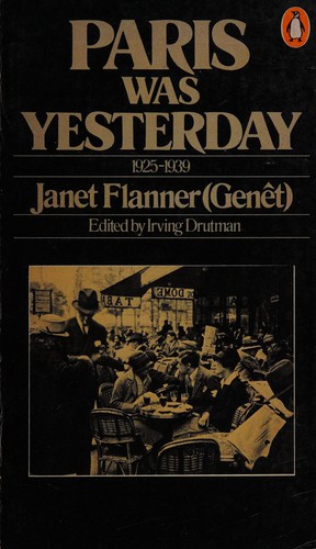 Paris was yesterday, 1925-1939 cover