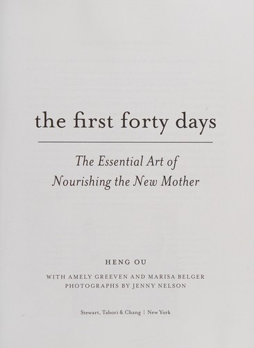 The first forty days cover