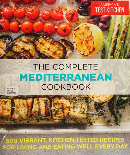 The complete Mediterranean cookbook cover