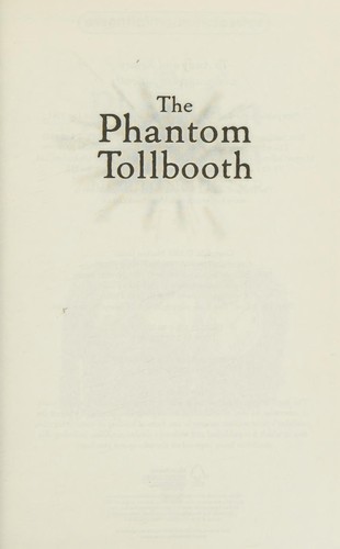 The Phantom Tollbooth cover
