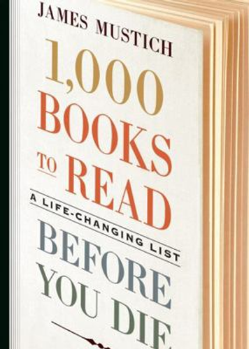 1,000 books to read before you die cover