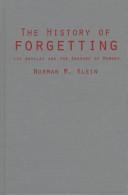 The history of forgetting cover