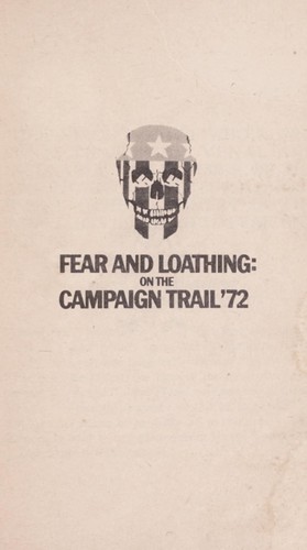 Fear and loathing on the campaign trail '72 cover