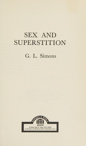 Sex and superstition cover