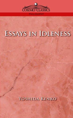 Essays in Idleness cover