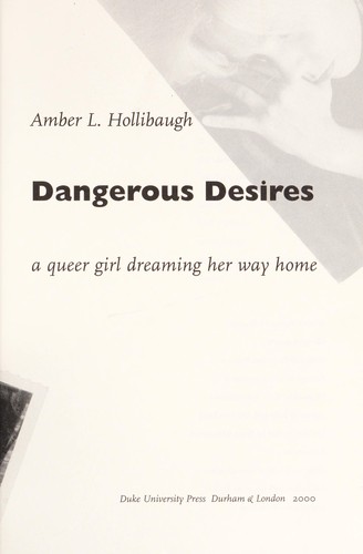 My dangerous desires cover