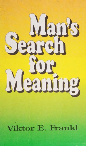 Man's Search for Meaning cover