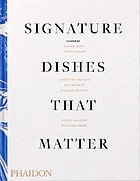 Signature Dishes That Matter cover