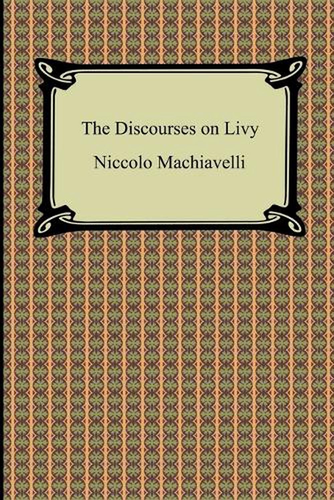 Discourses on Livy cover