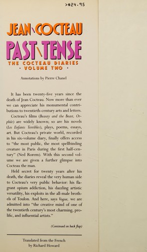 Past Tense: Cocteau Diaries cover