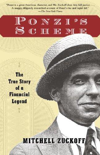 Ponzi's Scheme cover