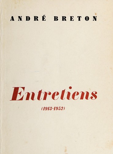 Entretiens 1913-1952 cover