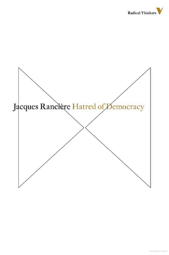 Hatred of Democracy cover